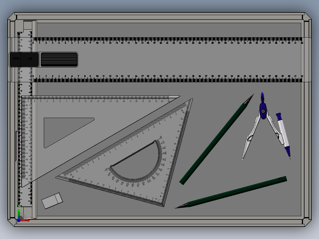 绘图工具合集前视图