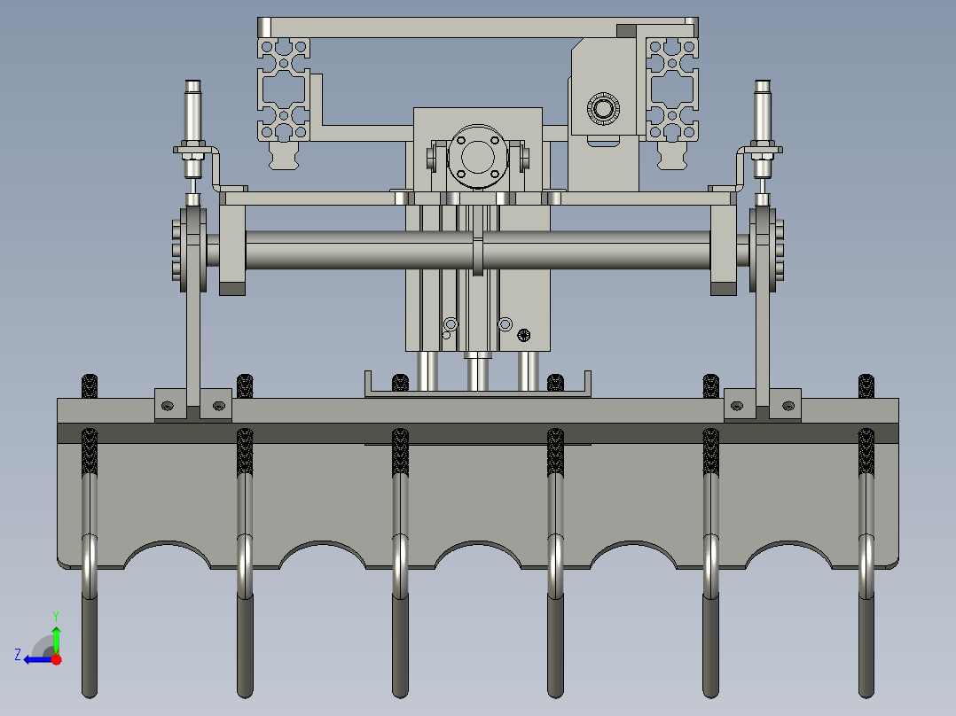欧陶单抓具右视图