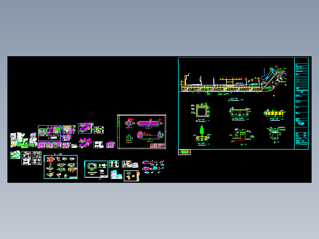 H202休息坐登树池花池花盆雕塑花坛商业街树池CAD施工图详图做法