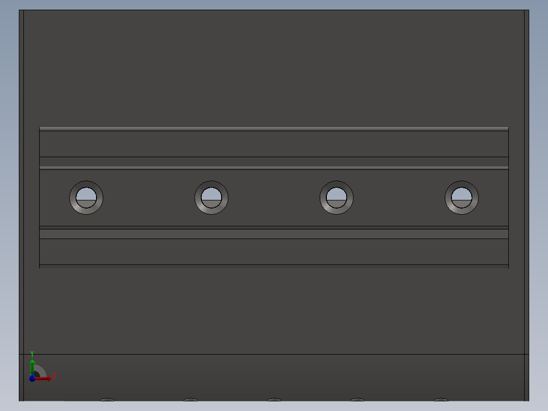 提升机斗--sw前视图