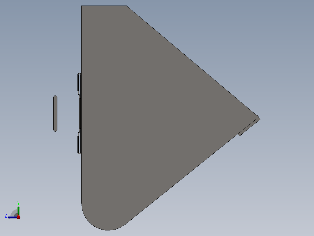 提升机斗--sw右视图