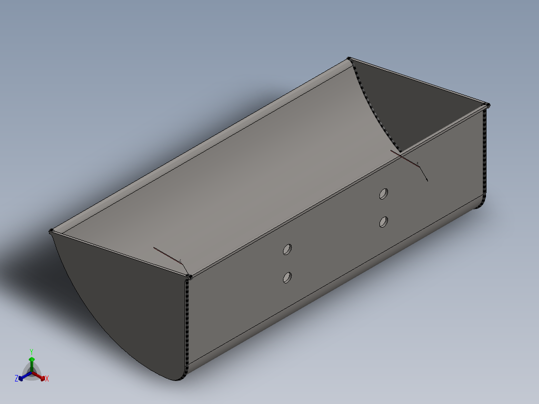 提升机斗--3--sw正等轴测图