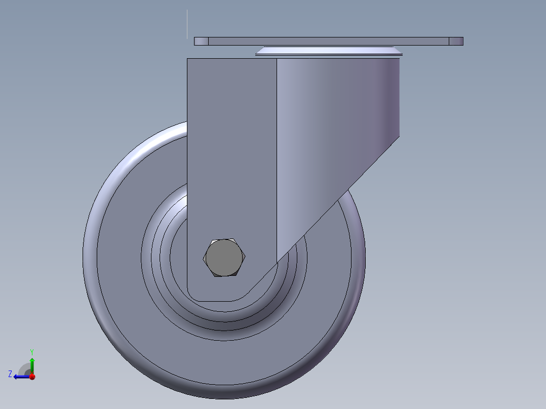 铝型材及其附件5.41.100U右视图