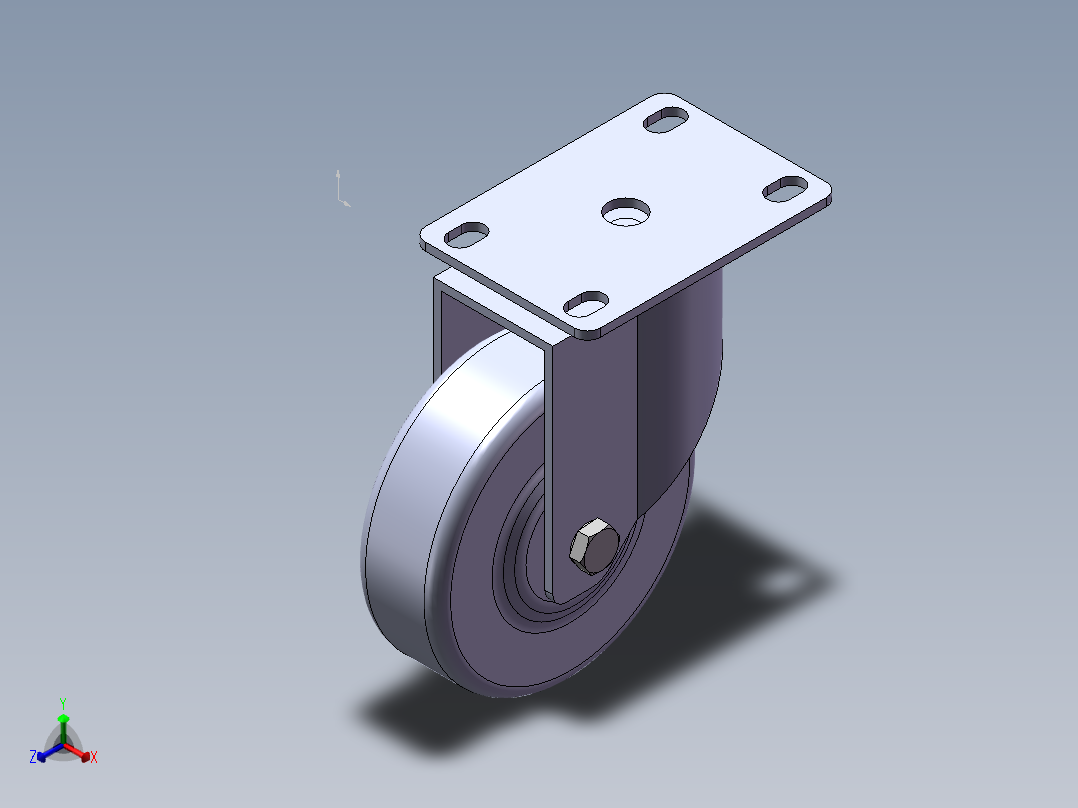 铝型材及其附件5.41.100U正等轴测图