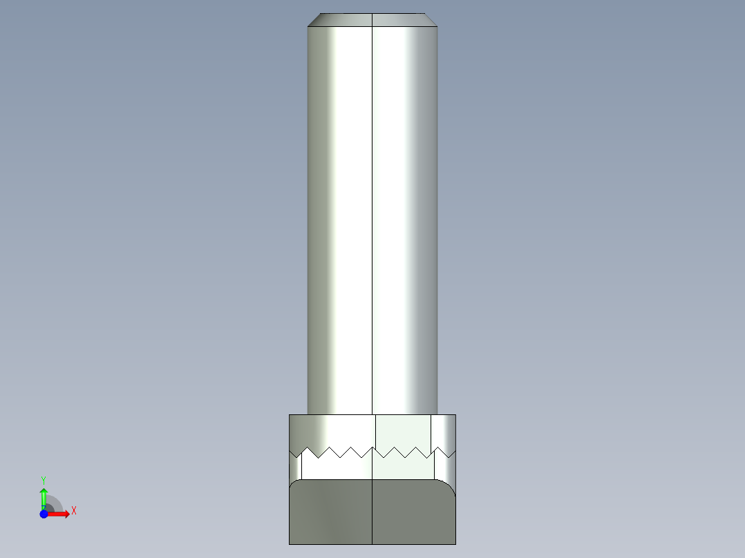 型材-BR M6X20 TBOLT KJN523921前视图