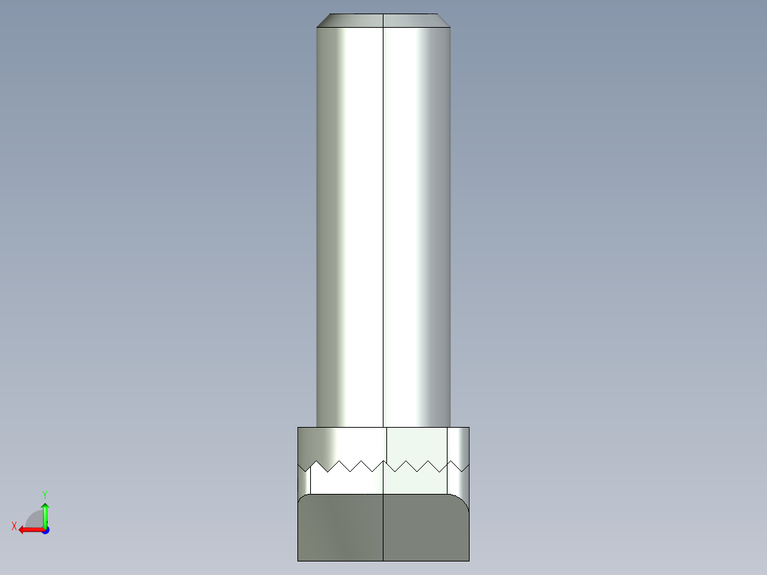 型材-BR M6X20 TBOLT KJN523921后视图