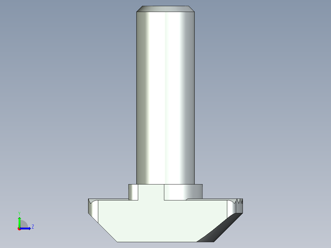 型材-BR M6X20 TBOLT KJN523921左视图