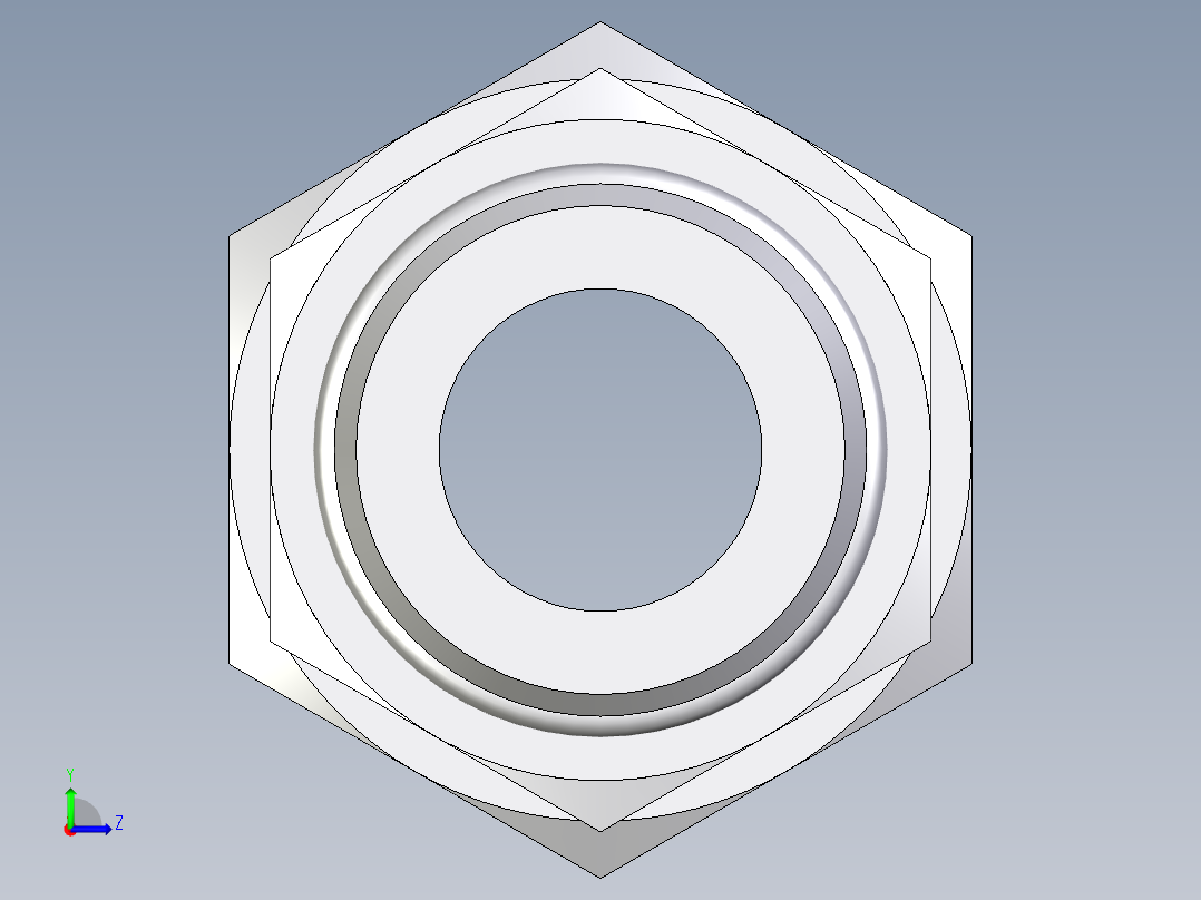 卡套式工业通用硬管接头EO_Male_Stud_connector_GEO25ZSMCF左视图