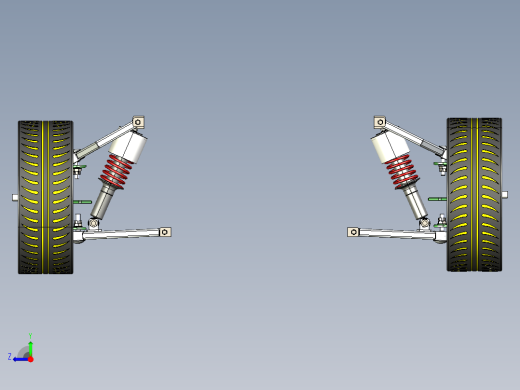 双横臂悬架右视缩略图