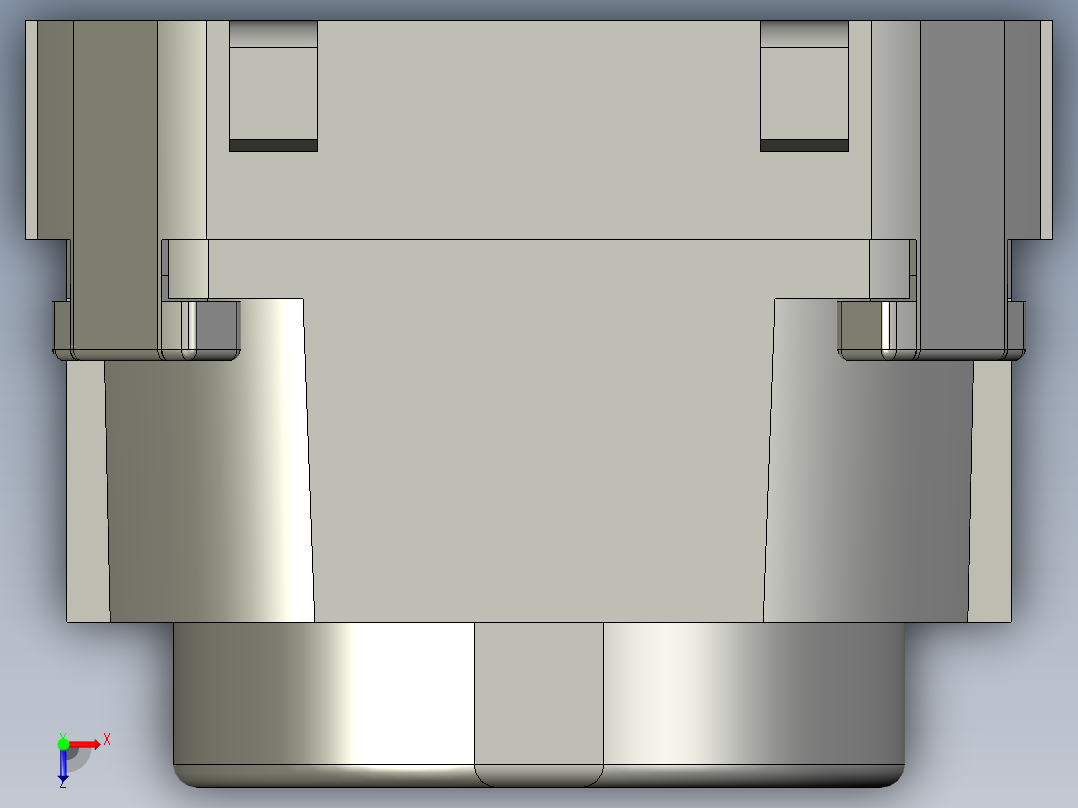 1 8毫米方形长程SMD轻触开关俯视图