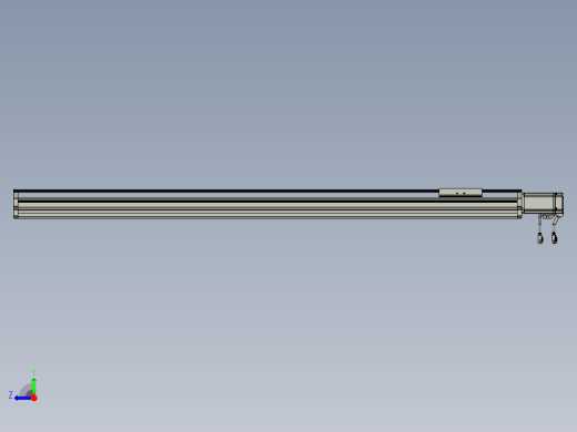 东锦丝杆传动-直线滑台模组DH120-C-S1150-BC-P400W-C3右视缩略图