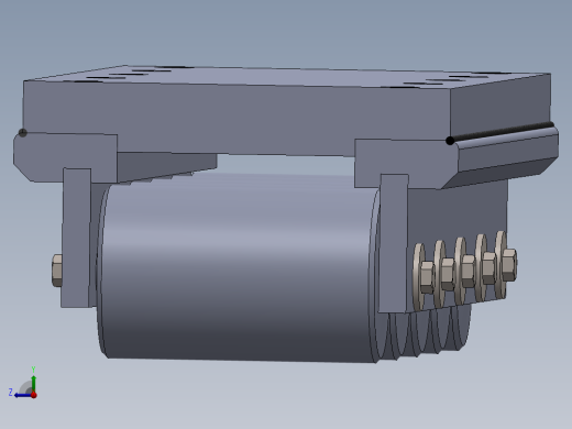 滚轮导轨右视缩略图