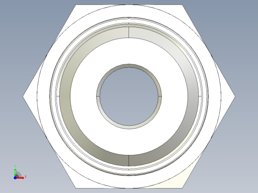 用螺母安装TN92GG-10LR 3-8前视缩略图