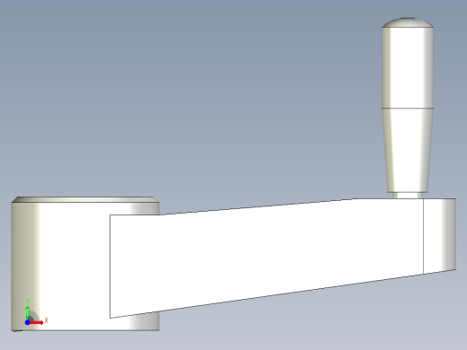 旋轉把手MT-AS-3D多系列多零件图纸模型前视缩略图
