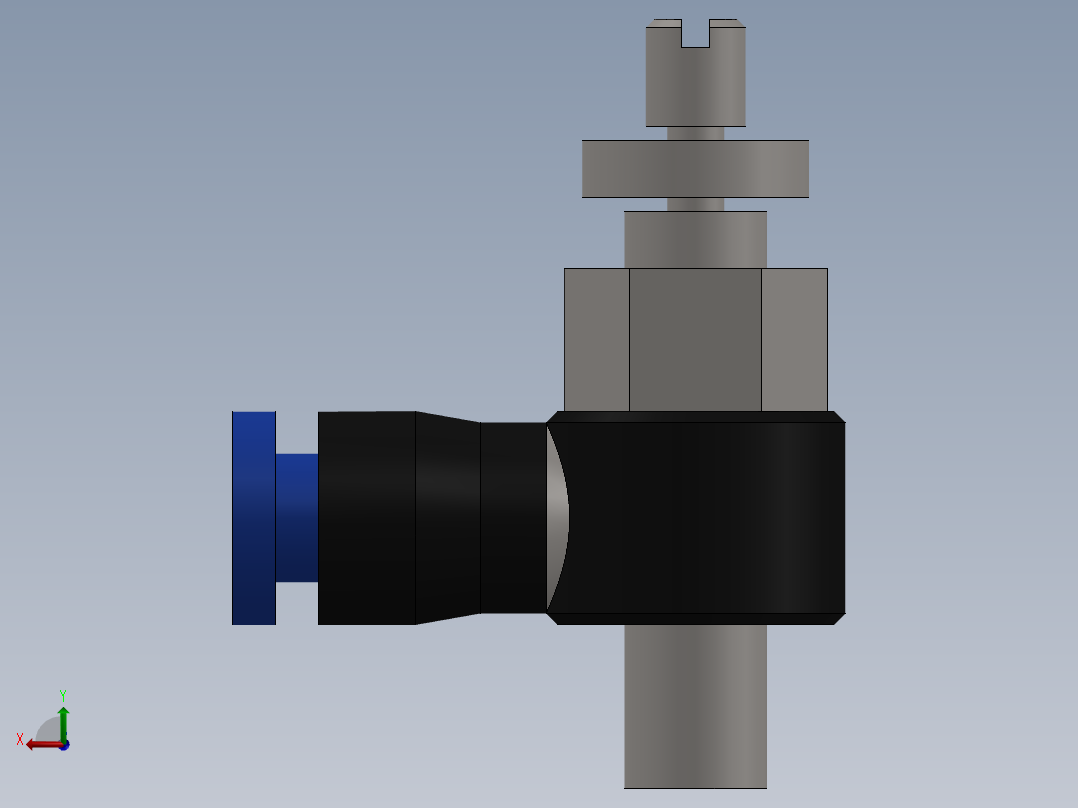 Ø3 x M5 - CONTROLE DE FLUXO 90° BANJO (C0K510305)后视图