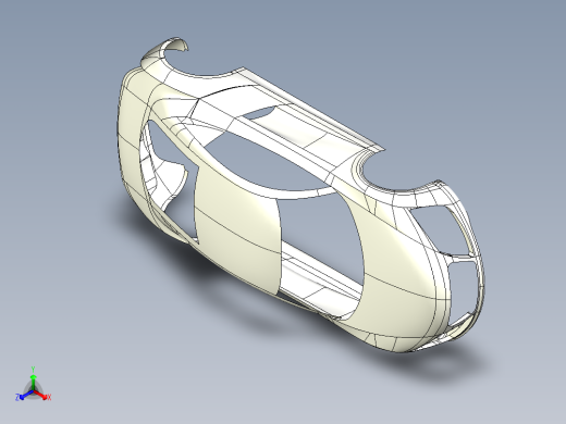 汽车车身 (64)正等轴测缩略图