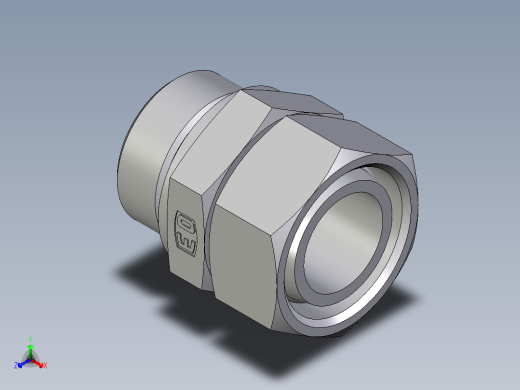 卡套式工业通用硬管接头EO_Swivel_connector_EGE35LMEDCF