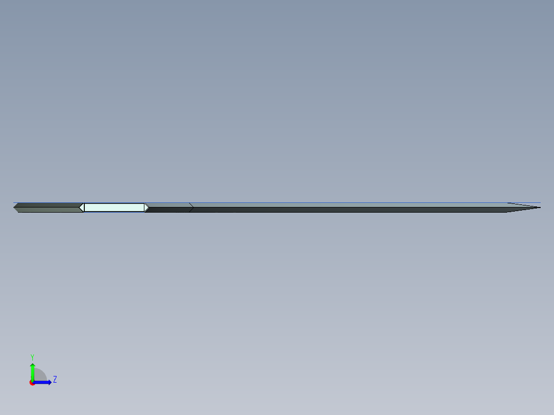 剑、宝剑(110)左视图