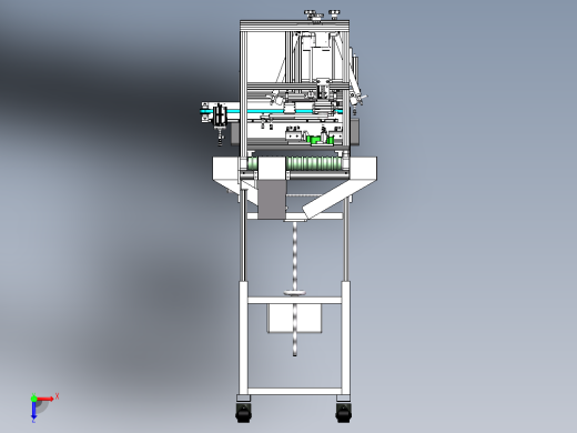 烘干流水线影像检测sw18可编辑俯视缩略图