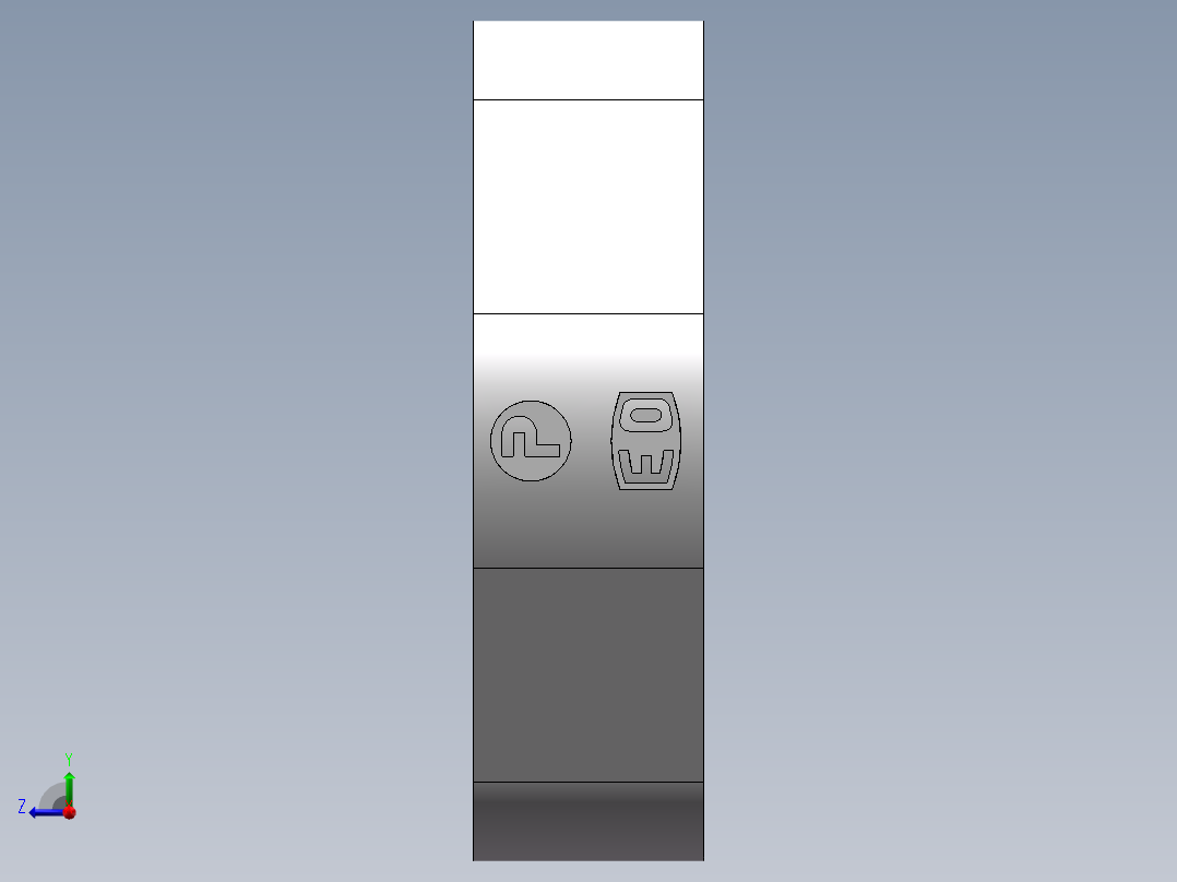 法兰接头、FS-40右视图