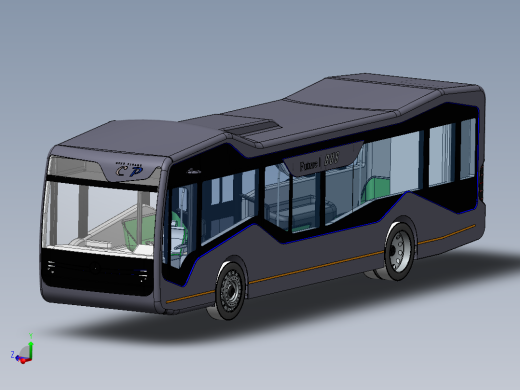 客车、公交车、奔驰未来巴士