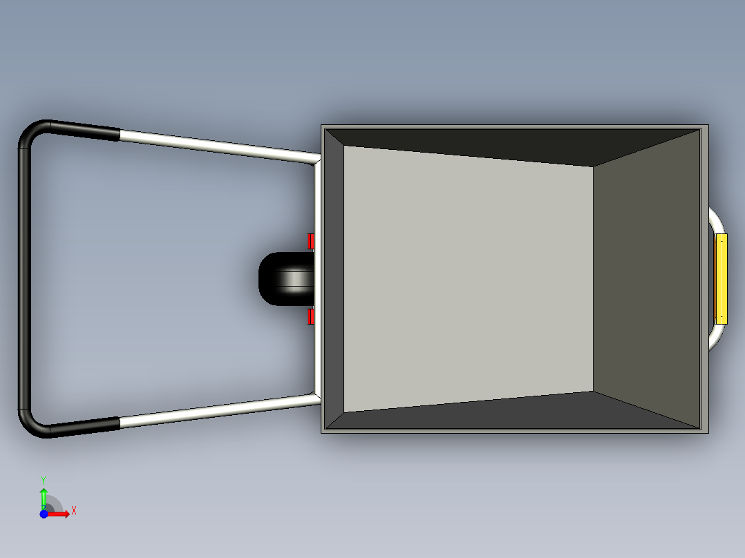 B3003346-独轮车 2前视图