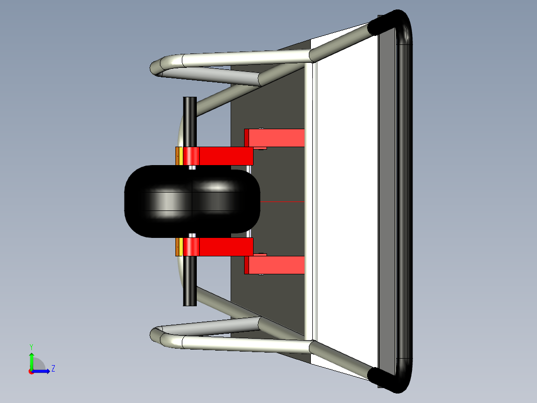 B3003346-独轮车 2左视图