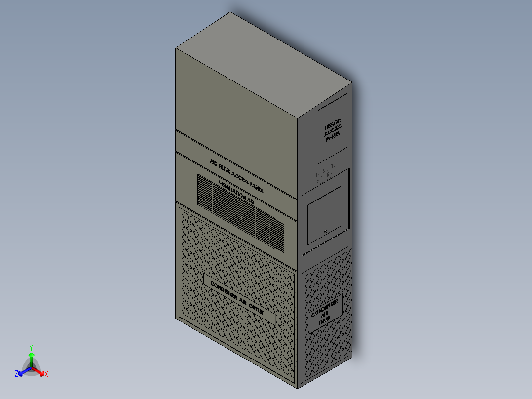 空调(6)正等轴测图