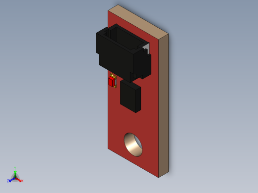 A0003157-SparkFun 微型6轴IMU扩展板 (LSM6DSV16X)正等轴测缩略图
