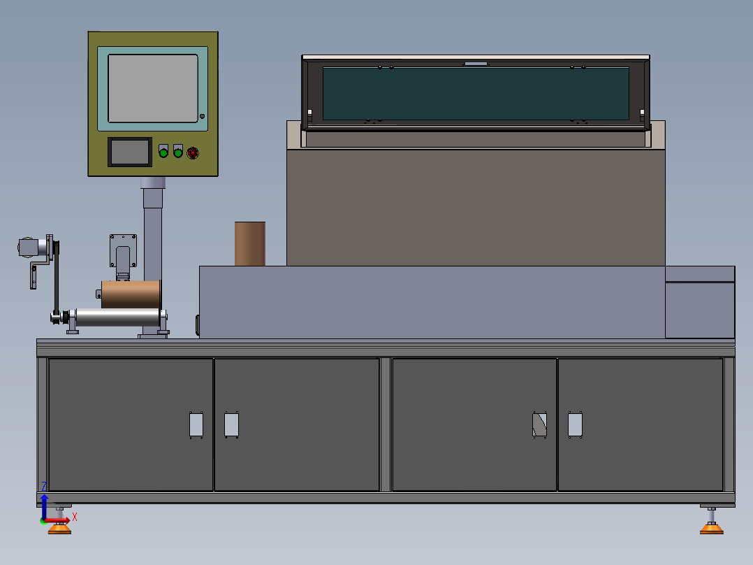 LXYC-BOSS缸套超音波探伤机后视图