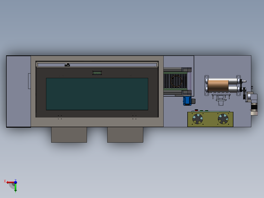 LXYC-BOSS缸套超音波探伤机俯视图