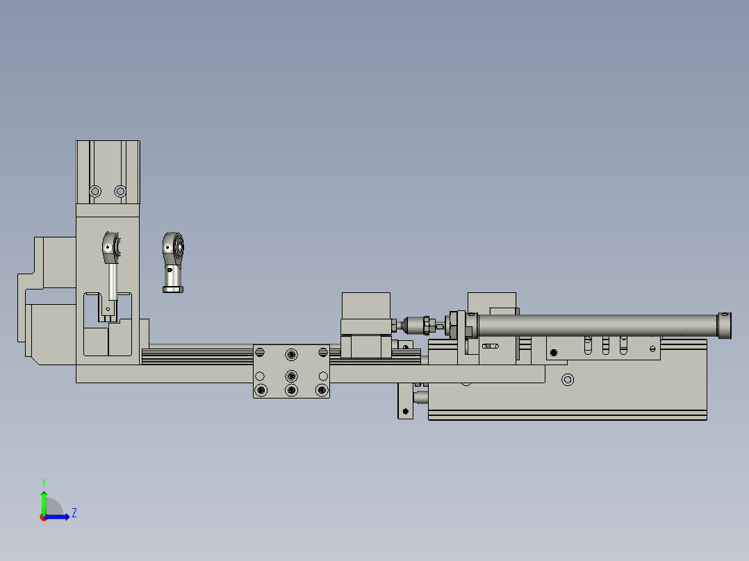 YSJ-02-000切线机构左视图