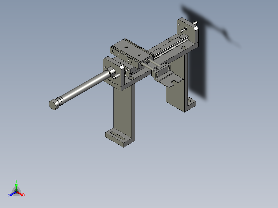 螺母搬运组件主视图