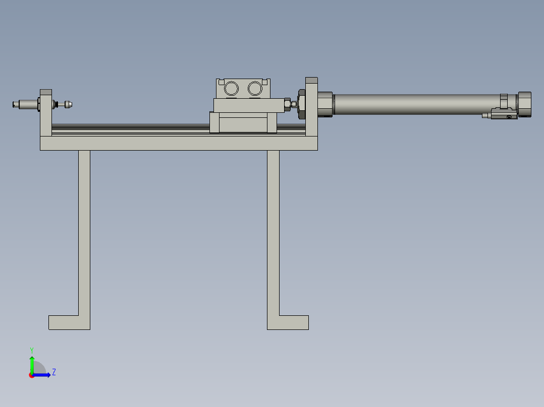 螺母搬运组件左视图