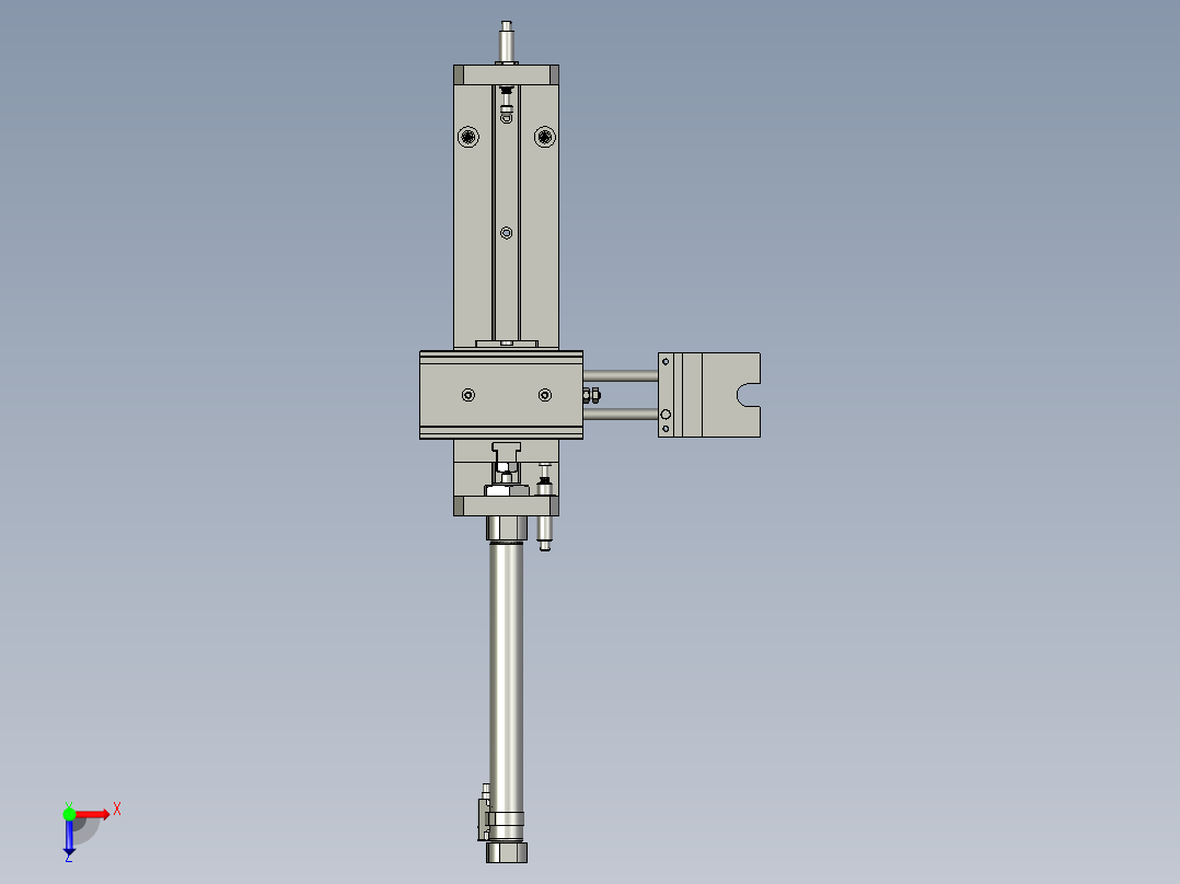 螺母搬运组件俯视图
