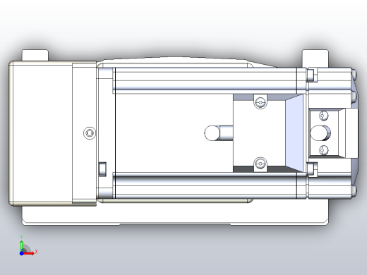 皮带直线轴半封闭可选导轨TPA-HNB-140D-120-L1650-ML-C-P40-N3前视缩略图