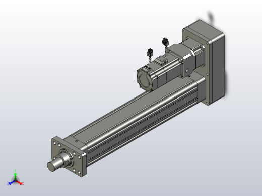 轻载电动缸TPA-ESR80-2510C-L400-MR-FA-W-P75-JX-C3