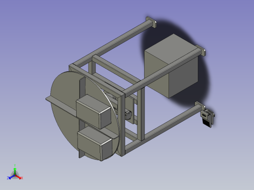 汽车配件加工用旋转工作台