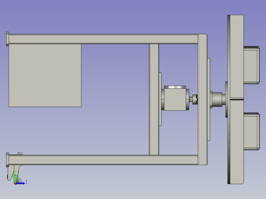 汽车配件加工用旋转工作台左视缩略图