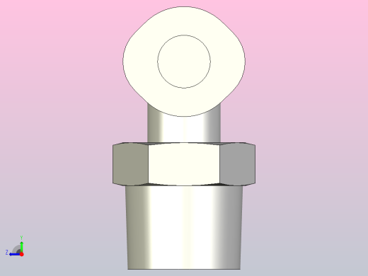T型外螺纹三通快速接头[KJB6-02]右视缩略图