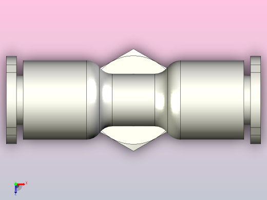 T型外螺纹三通快速接头[KJB6-02]俯视缩略图