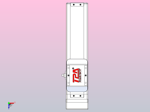滚珠丝杠直线轴带导轨全封闭TPA-HCR-65S-1610C-L150-MP-C-P10-N3俯视缩略图