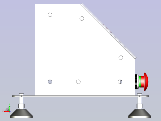 滚珠丝杠设计与电气控制的绕线设备3D模型后视缩略图