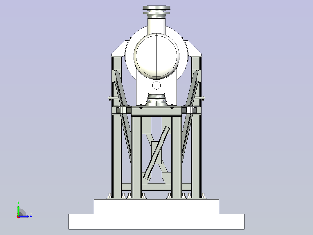 气体冷却器系统 sw18左视图
