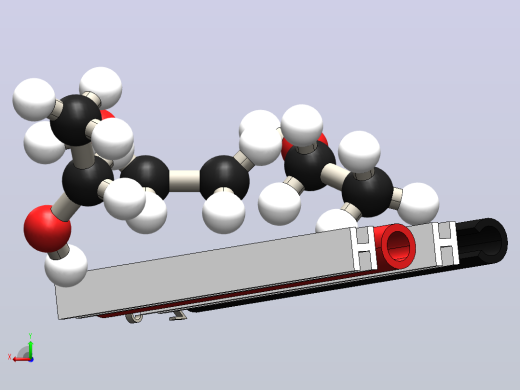 C2H5OH分子后视缩略图