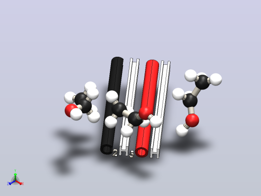 C2H5OH分子正等轴测缩略图