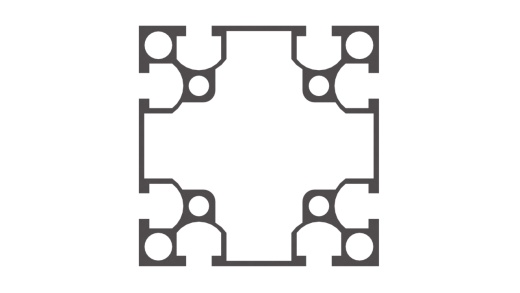 80毫米x 80毫米x 80毫米铝型材缩略图