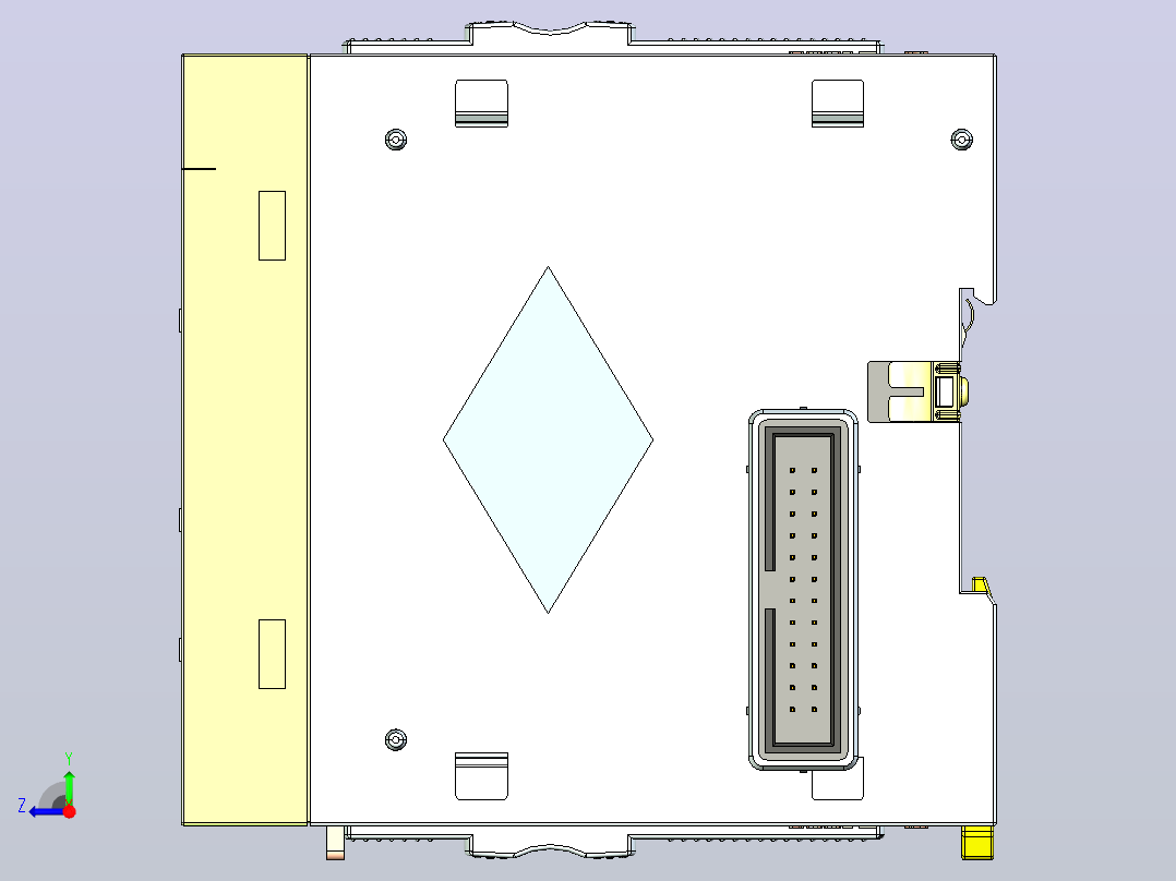 AM600系列通用型中型PLCAM600-CPU1608TP右视图