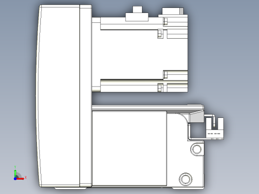 皮带直线轴双滑块型TPA-GCBS-120-P70-L400-LU-M20-N3前视缩略图