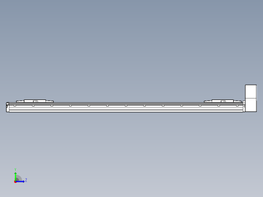 皮带直线轴双滑块型TPA-GCBS-120-P70-L400-LU-M20-N3左视缩略图